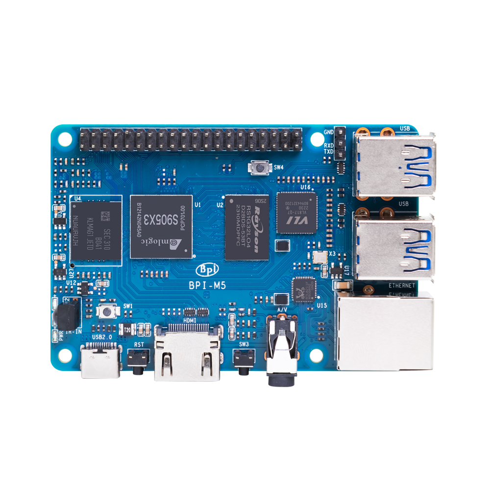 طقم بنانا باي BPI-M5 للتصنيع ا - مراجعة Banana Pi Bpi-M5 وسعره